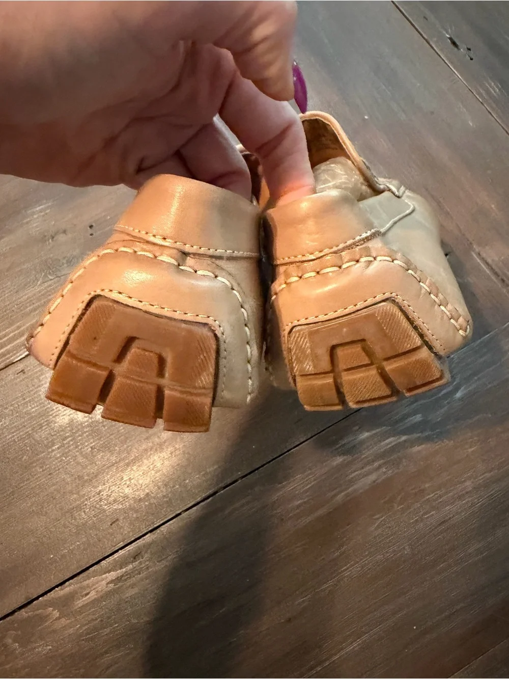 NEW Donald J. Pliner Damiano braided loafers leather saddle tan size 10 slip on